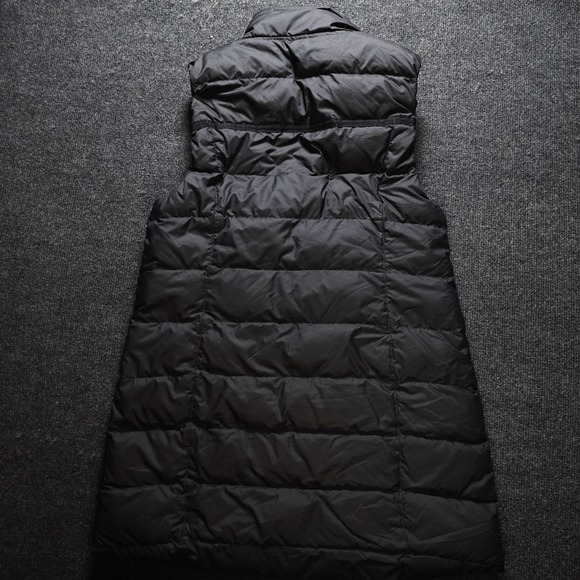 Athleta Puffer Vest Goose Down Quilted Gorpcore Womens Size S Black - Picture 10 of 11
